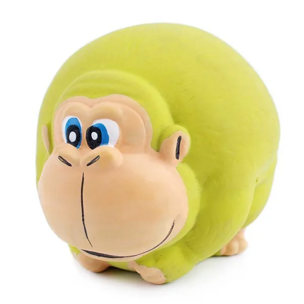 
animal shaped dog squeaky rubber ball 