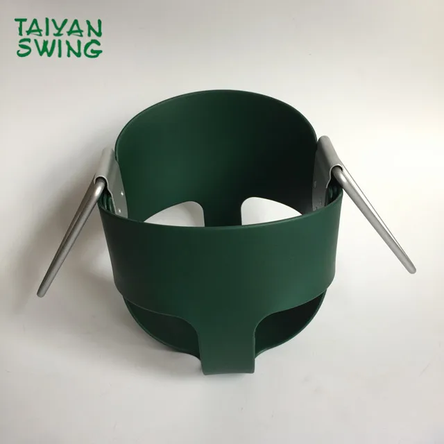 
High Back Full Bucket Toddler Swing Seat without Coated Chain 