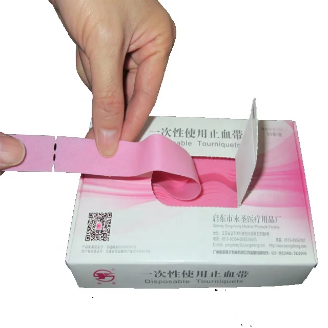 Factory Customized TPE  Disposable Tourniquet Medical