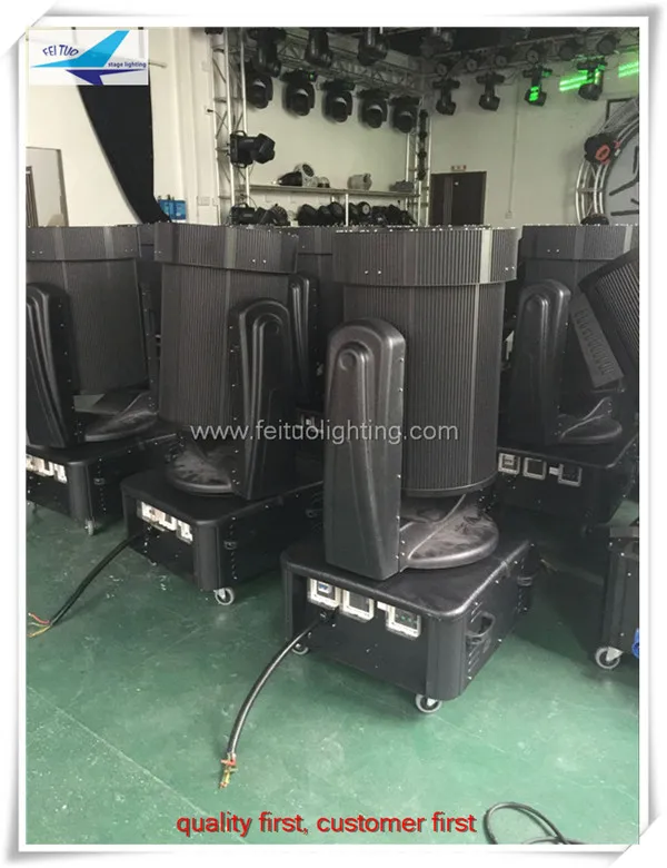 High brightness 7000w Super beam outdoor sky search light IP65 7kw moving head xenon searchlight By sea