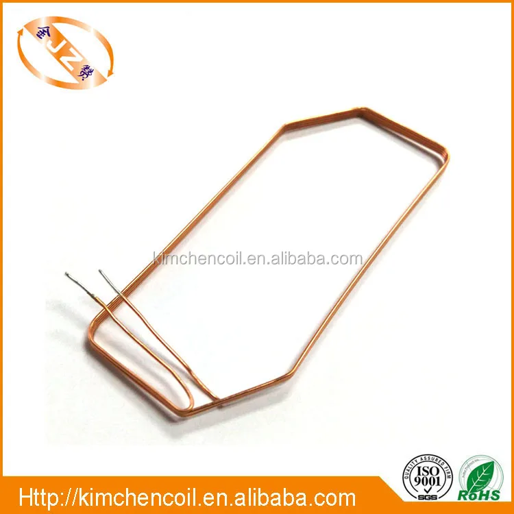 
Magnetic air core self bonded coil hollow copper coil without bobbin 
