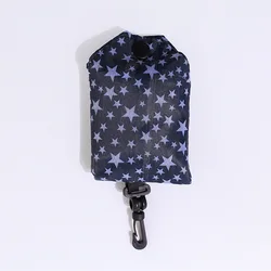 Promotion Custom Eco Friendly Recycle 210D Polyester Foldable Reusable Grocery Supermarket Shopping Bags