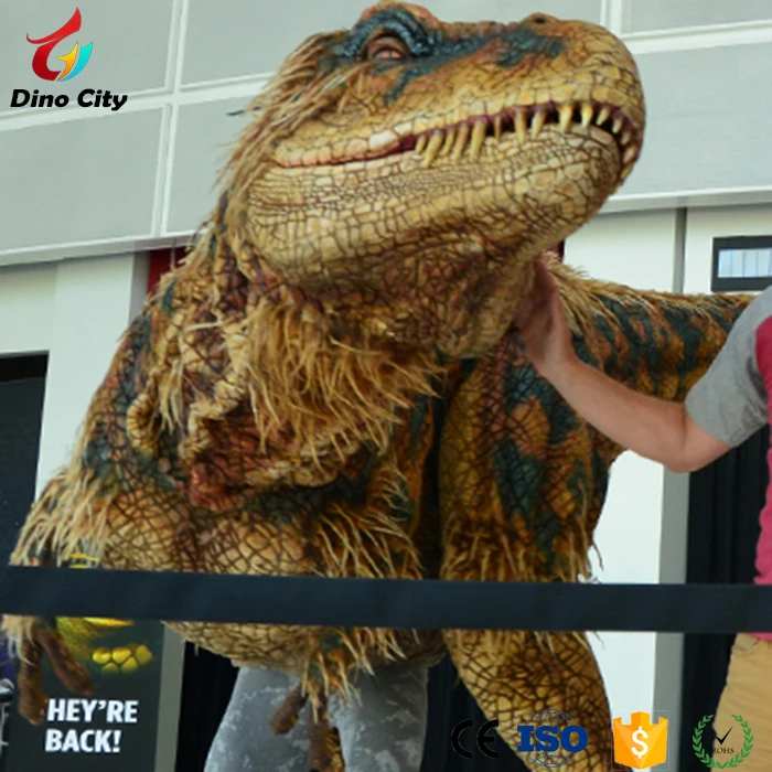 Giant Professional Walking Robotic Dinosaur Costume for Sale