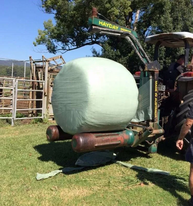 500 мм x 1800 м x 25 микрофонная эластичная пластиковая пленка для изоляции тюков