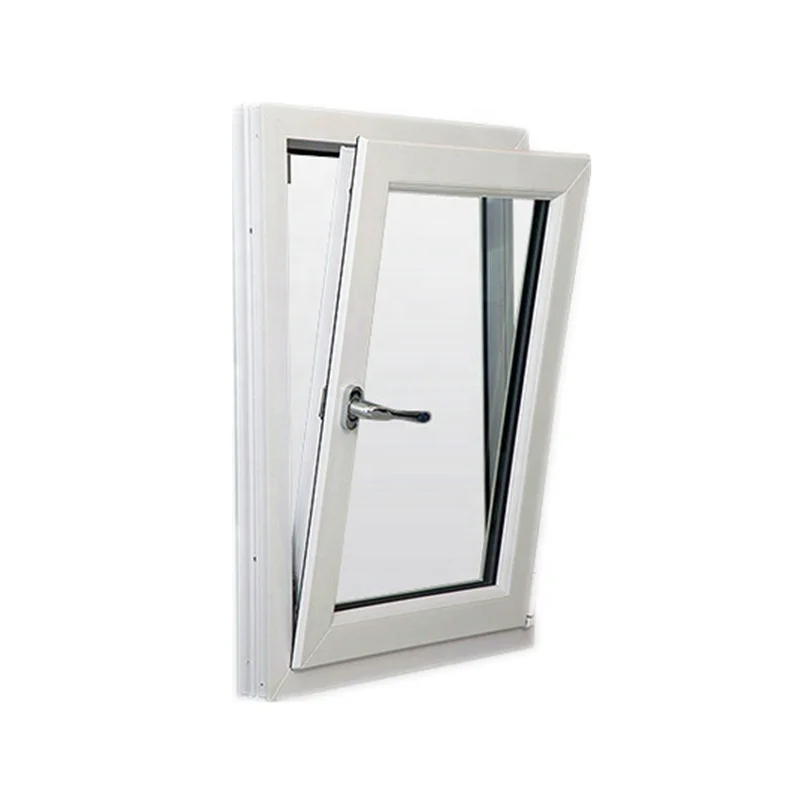 German Style PVC Tilt And Turn Windows With Hinges And Hardware