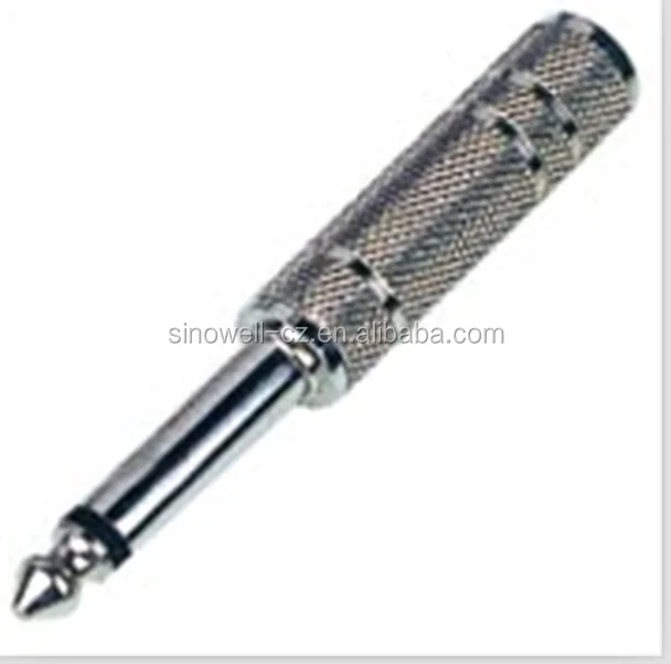Metal 5.23mm stereo plug