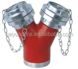 
Aluminum Machino Type Blank Cap Fire Hydrant Landing Valves pipe coupling 