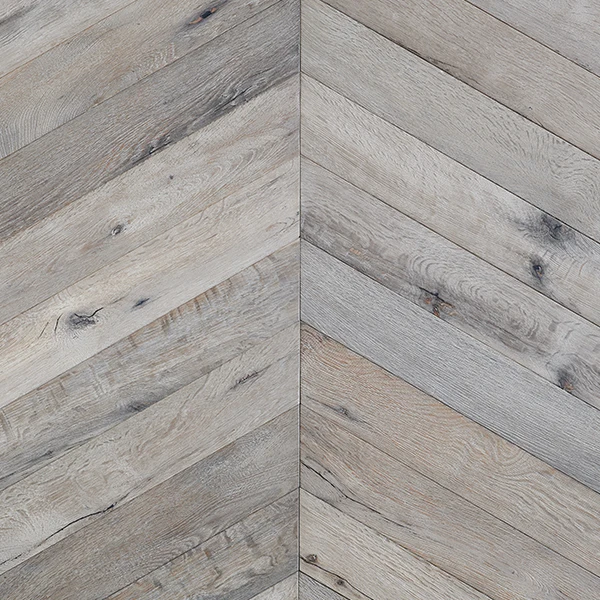 Engineered Hardwood Flooring chevron parquet Brushed wood parquet flooring