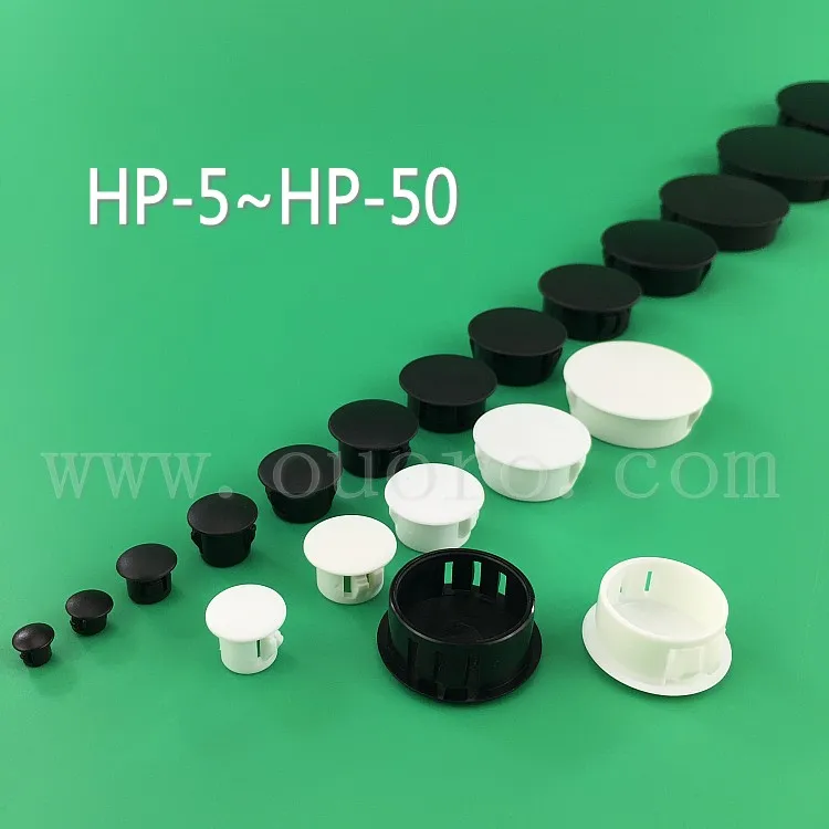 OUORO HP-10 (10mm) Sheet metal pipe plastic end caps