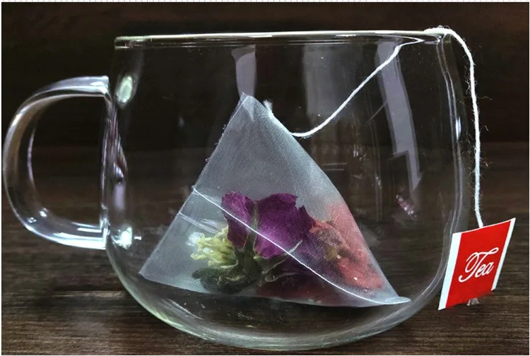 
Food Grade Biodegradable Nylon Empty Tea Bag 