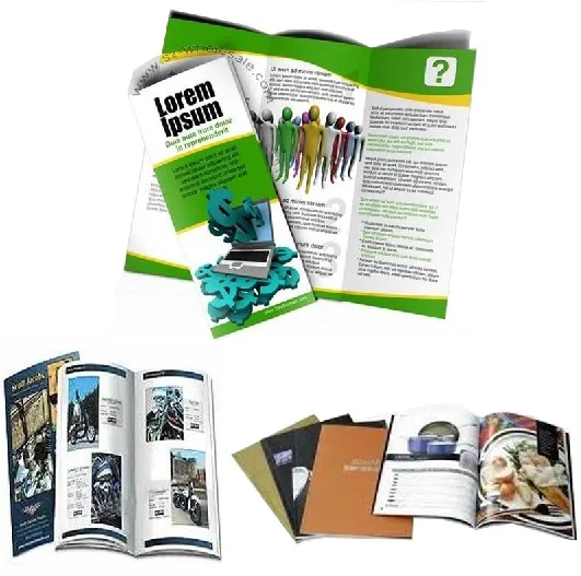 
Factory Supply Custom Design Brochures and Catalog Printing Services 