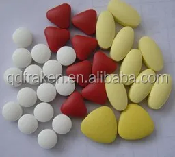 
GMP Certified OEM Cherry Flavor Calcium Carbonate Chewable Tablet 