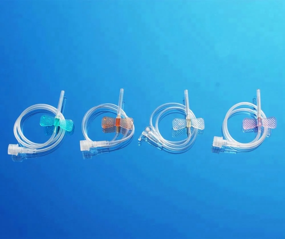 
Medical butterfly needle I.V. scalp vein set 
