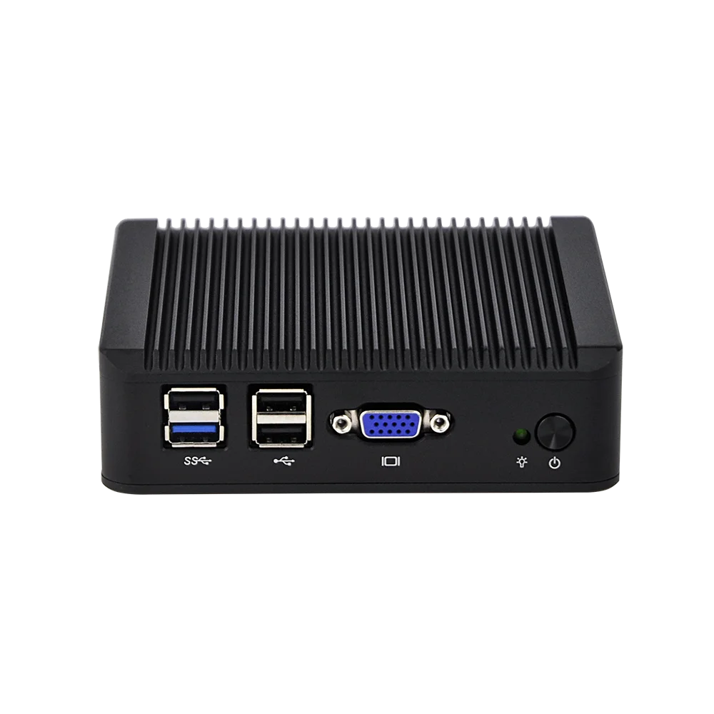 ПК неттоп сервер Intel Celeron J1900 4 Gigabit Pfsense маршрутизатор Linux окна 10 мини настольный портативный мини-ПК