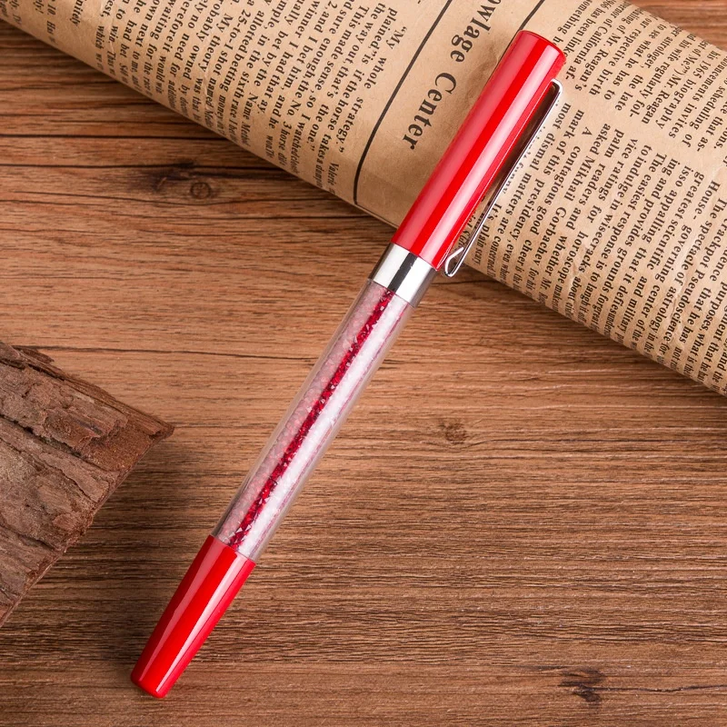 Блестящие ручки с выдвижными гелевыми чернилами премиум-класса