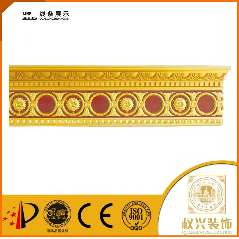 Декоративная рамка из полистирола, молдинги, карниз