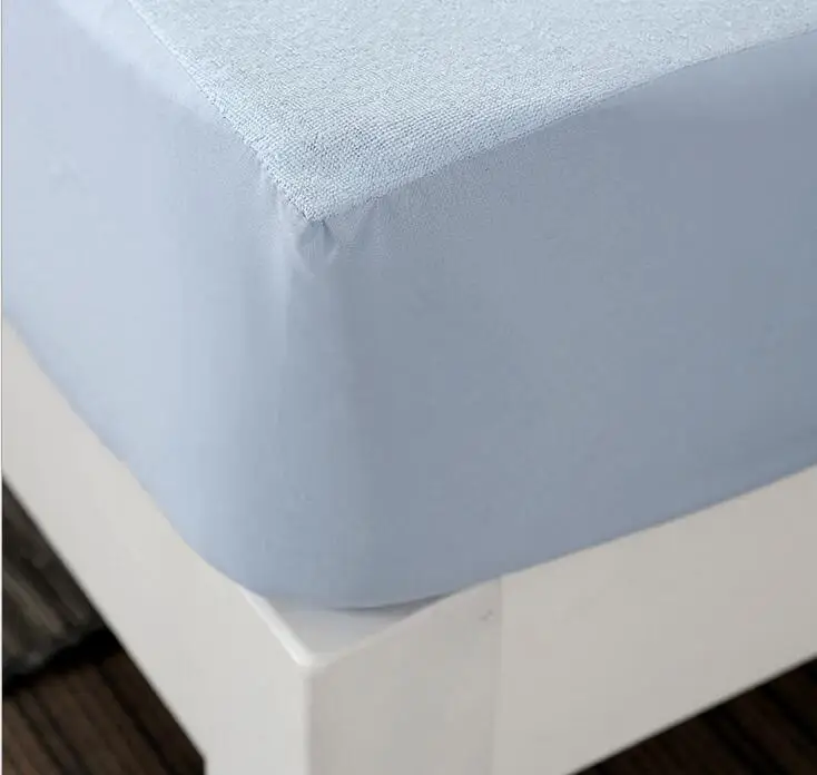 
Bamboo Quilted Fitted Sheet Mattress Hypoallergenic Protector Cover 