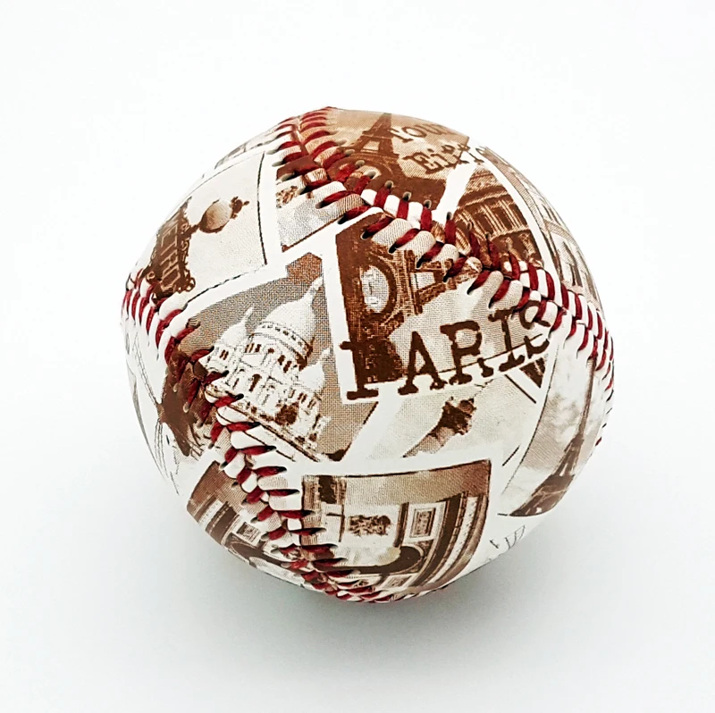 Standard 9 inches hand sewn PVC promotional weighted balls baseball