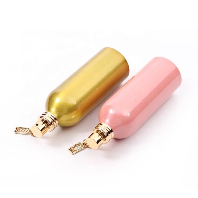 Custom Color Hot Selling Top Quality Mirror Finished Surface Electroplating Aluminum Perfume Bottle