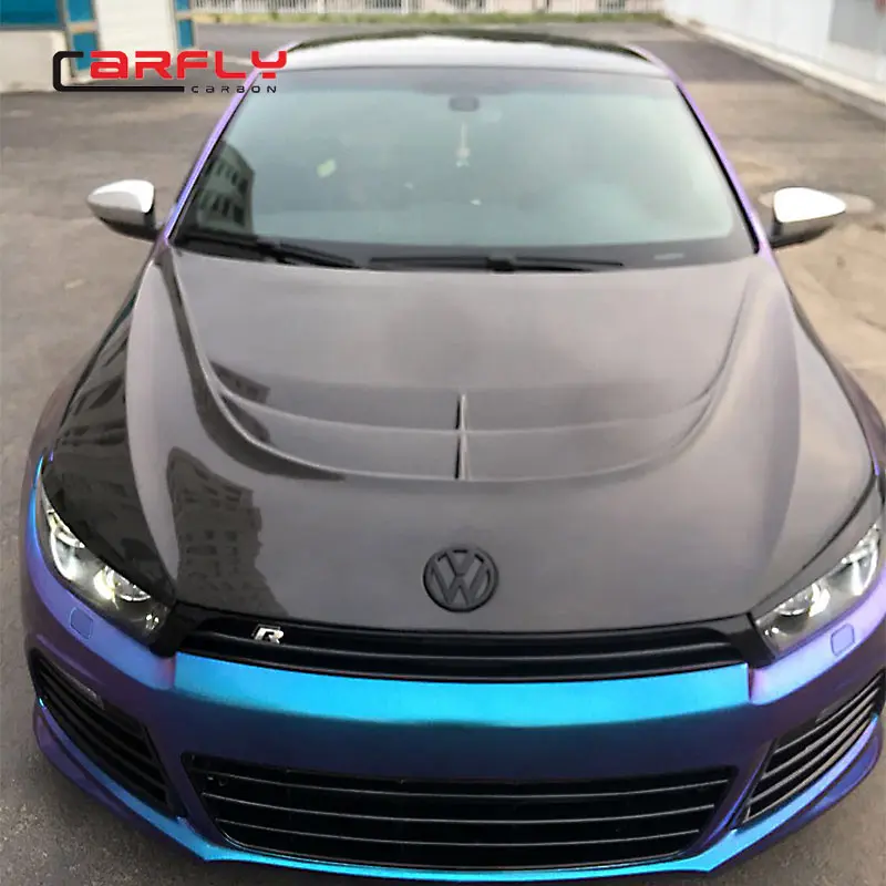 Aspec стильный капюшон для капота Scirocco из углеродного