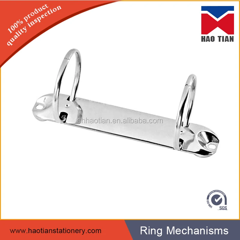 
stationary clip nickel metal 2 ring binder clip, a5 2 ring binder, 2 ring binder mechanisms in clips 