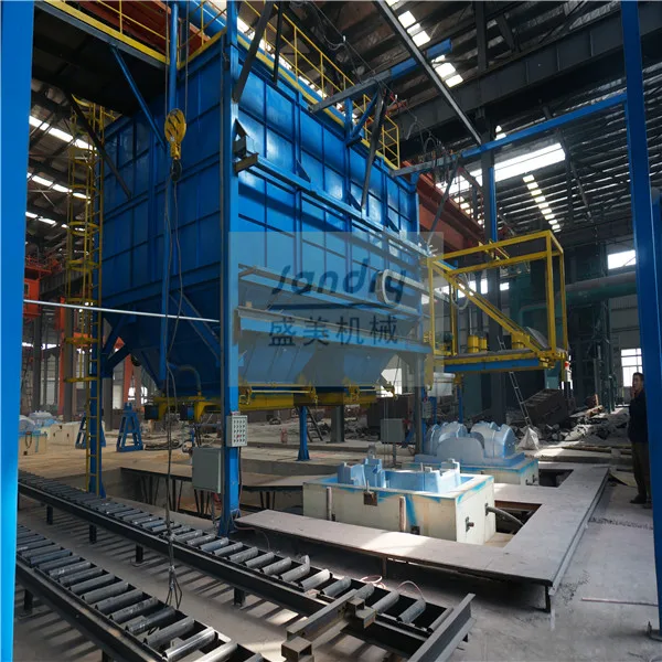 Vacuum processing SG casting moulding foundry machine