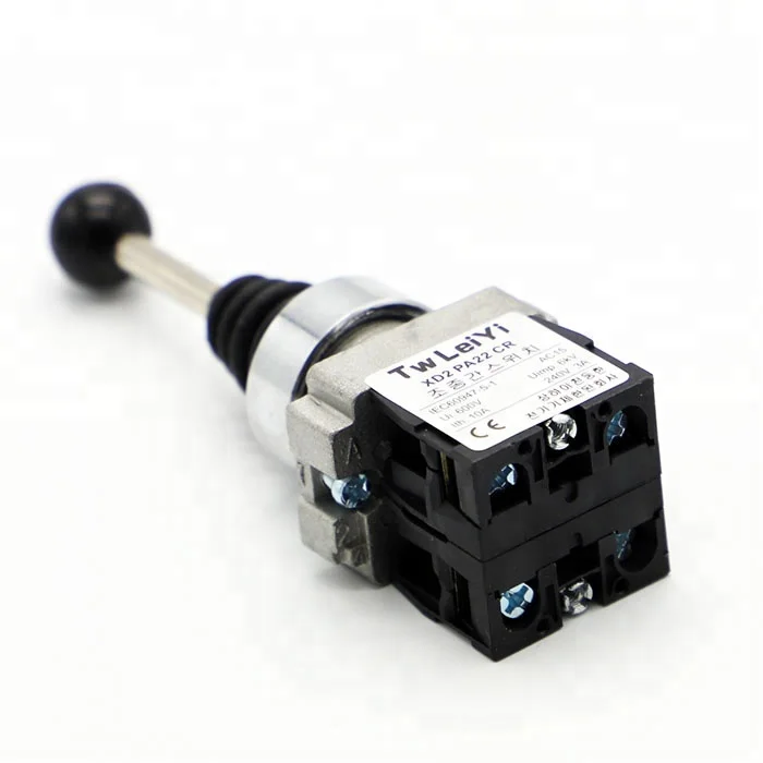 XD2-PA22CR 2 Position momentary Monolever Joystick Switch