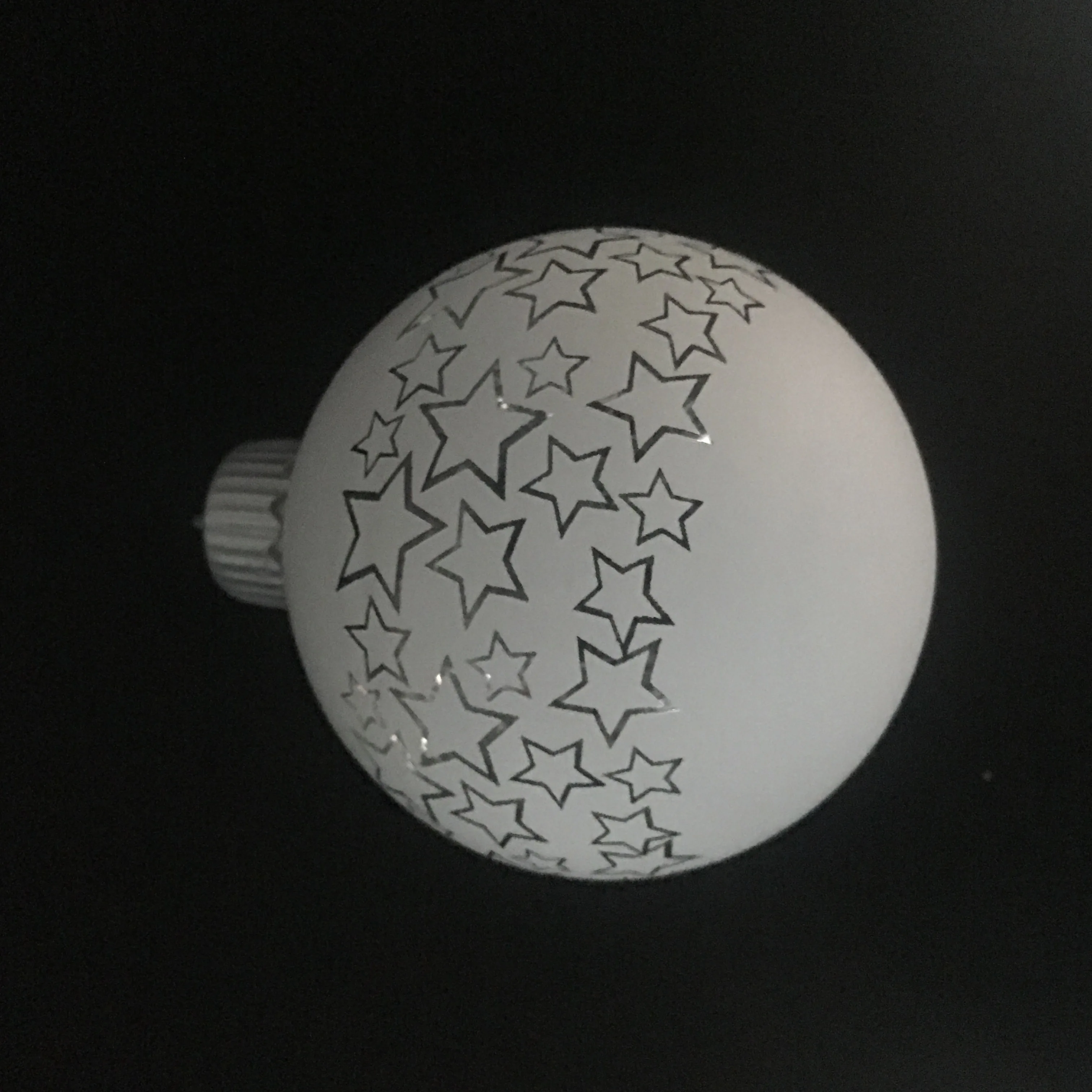 New Arrival Christmas Glass Ball Ornament with LED Light