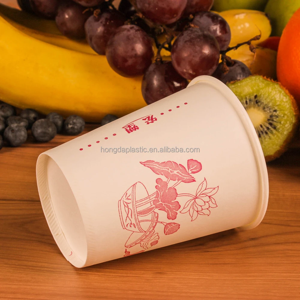
Customized Printed Paper Cup With Lid and Sleeve Coffee to go Disposable Paper Cups 