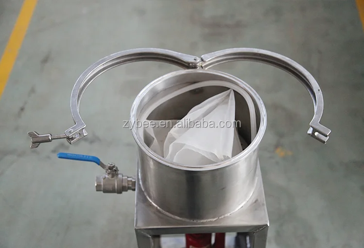 Automatic Stainless Steel Beeswax Presser / Honey Press Machine