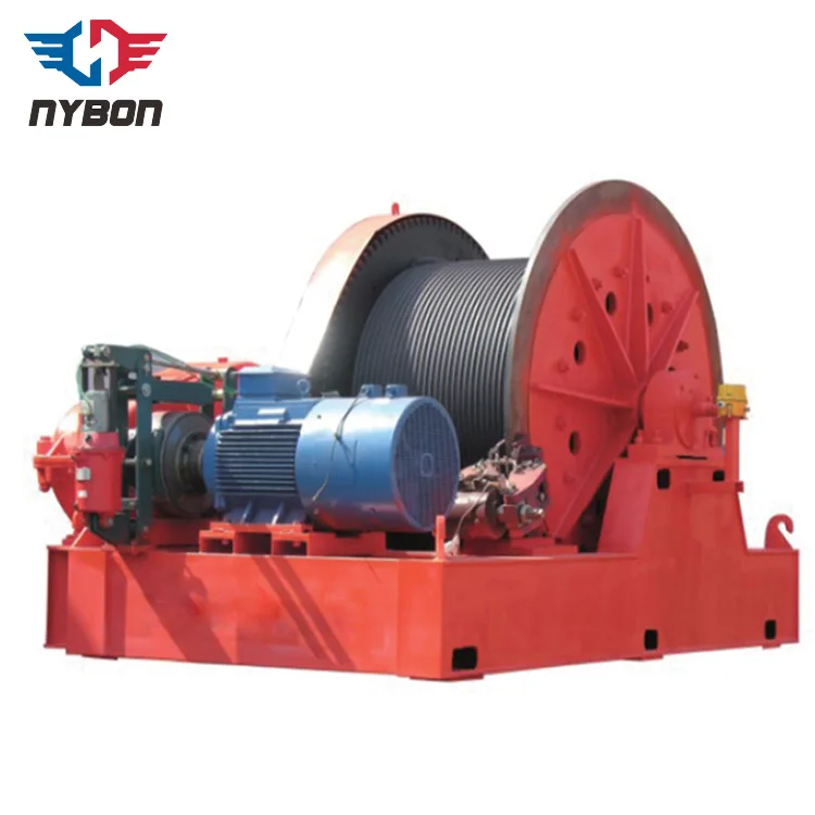 High Performance Wire Rope 20ton Electric Winch for Pulling Marine Boat
