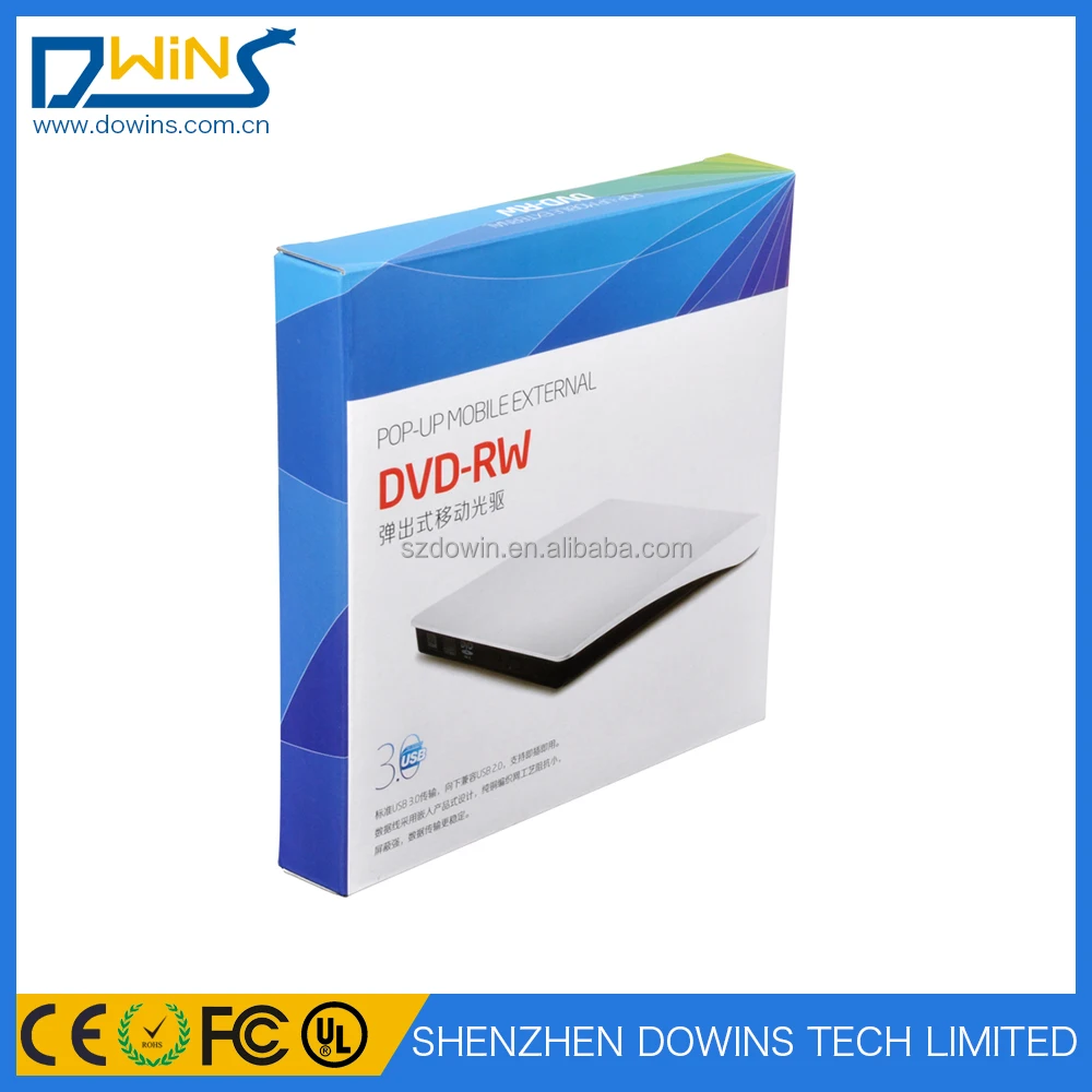  USB3.0 Портативный внешний тонкий DVD-RW/CD-RW горелки рекордер оптический привод CD DVD ROM Combo писатель поддержка windows10