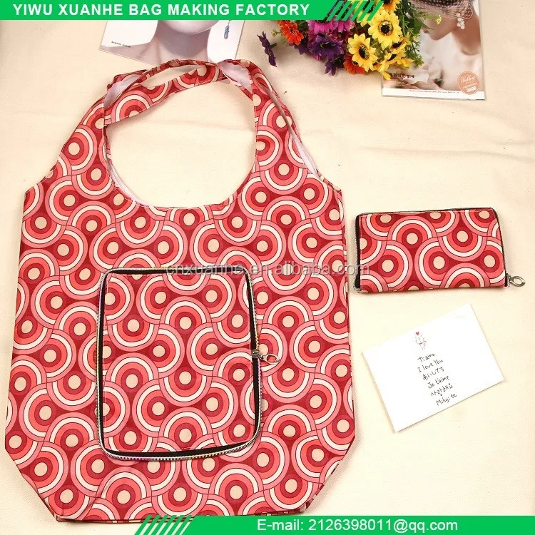 Cheap reusable shopping bag foldable tote bag floral eco promotional for supermarket