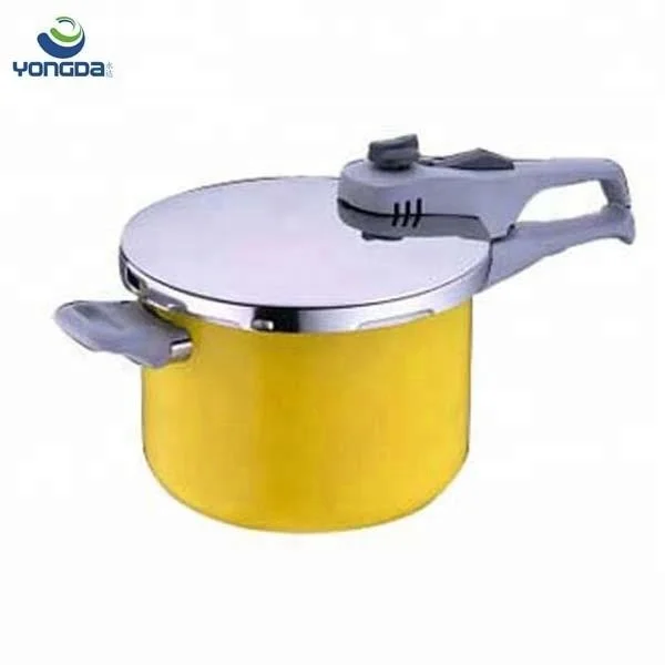 YONGDA Kitchen Germany Style Stainless Steel Pressure Cooker with Different Color Ceramic Coating