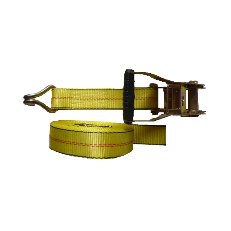 25mm Polyester belt ratchet tie down packaged