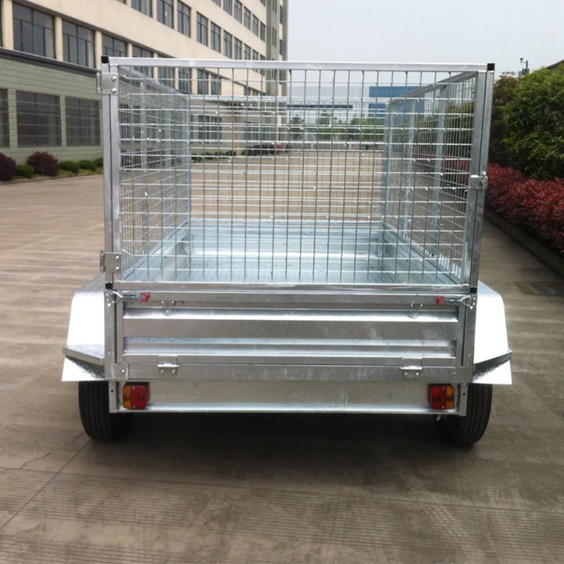 Factory direct sale top quality any size cage trailers for cars from China