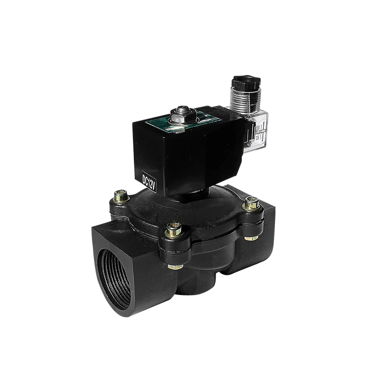 1/2 inch 24 volt Normally Closed Water Plastic Solenoid PVC Ball Valve