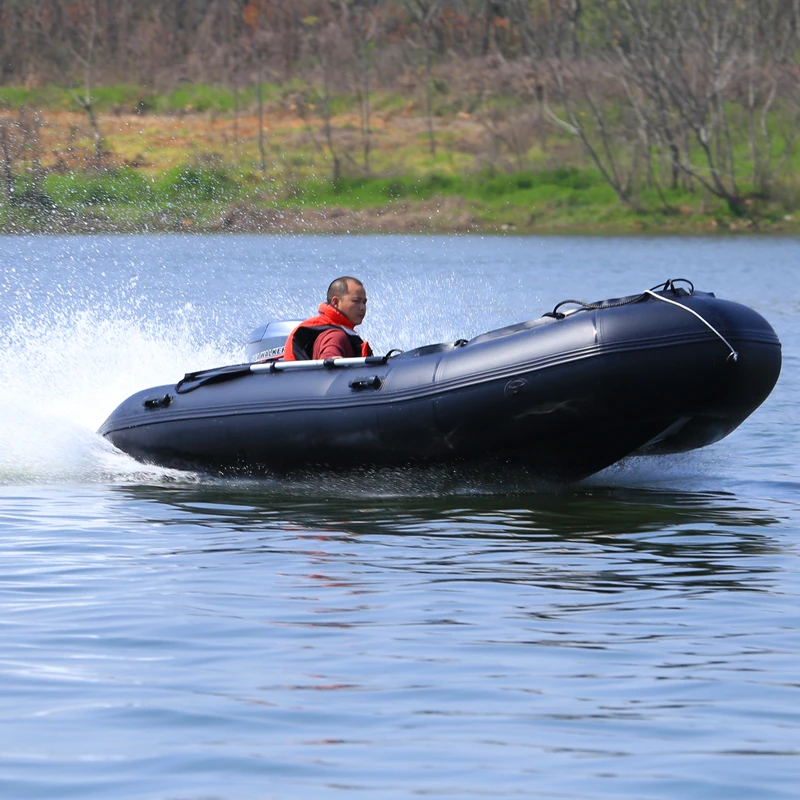 2.3M  inflatable boat  aluminum floorwith PVC/hypalon air tubet