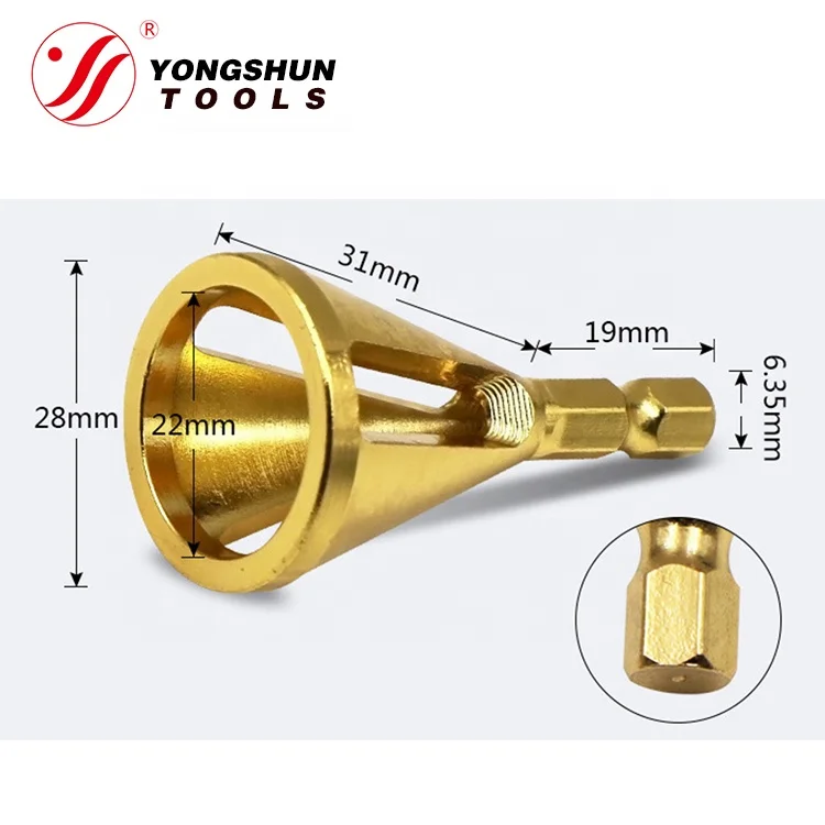 
Deburring External Chamfer Tool Bit Removing Stainless Steel Metal Burr Tools Several Colors 