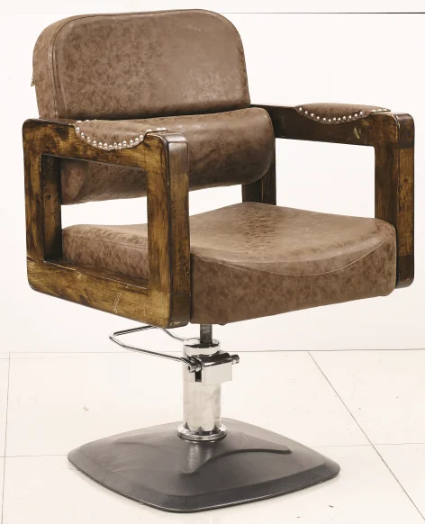 new wholesale solid wood styling chair adjustable antique salon beauty furniture cheap hydraulic