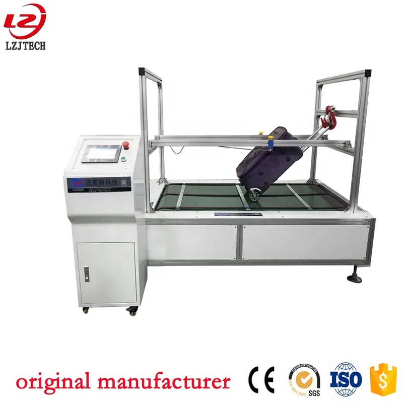 Standard luggage walking to bump tester price