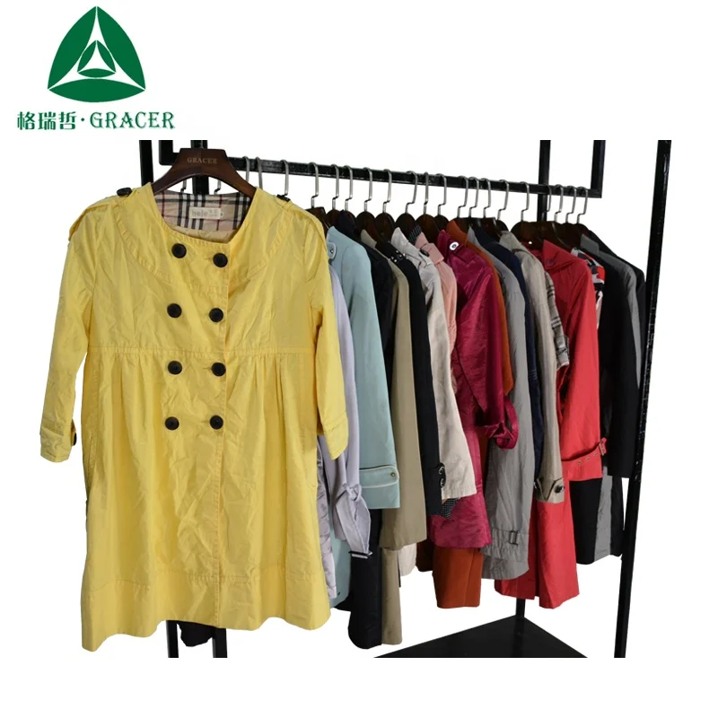 High-Quality Second-Hand Clothes for Export Markets Used Clothing Bales Windbreaker Second Hand in Usa