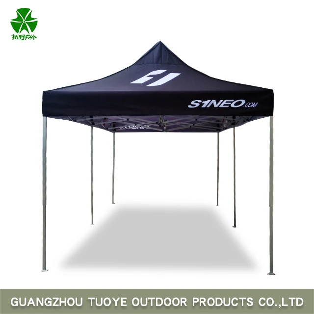 Tuoye Cheap 3x3m Folding Pvc Metal Frame Outdoor Pop Up Advertising Event Canopy Tent Umbrella