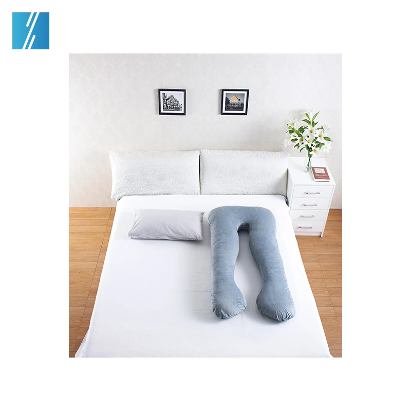 New 2021 High Quality Cotton Maternity  Pillow U Shaped Full Body Pregnancy Pillow For Mom Hugging Pillow