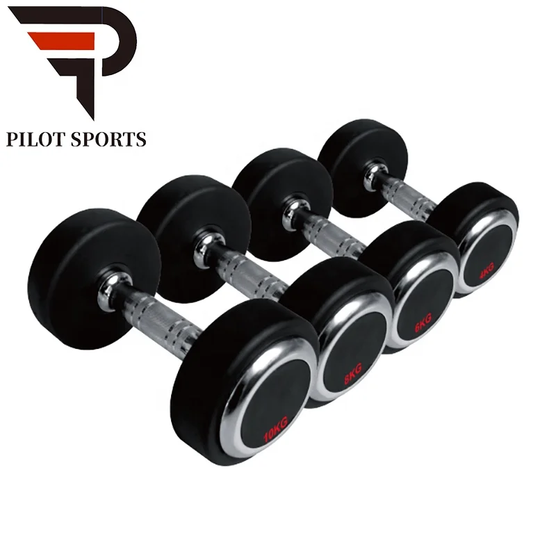 Gym Dumbbell Fitness Custom Logo Rubber Coated Dumbbell Dumbbells Buy Online