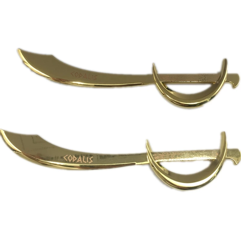 Custom paper cutting knife metal sword letter opener with logo good quality