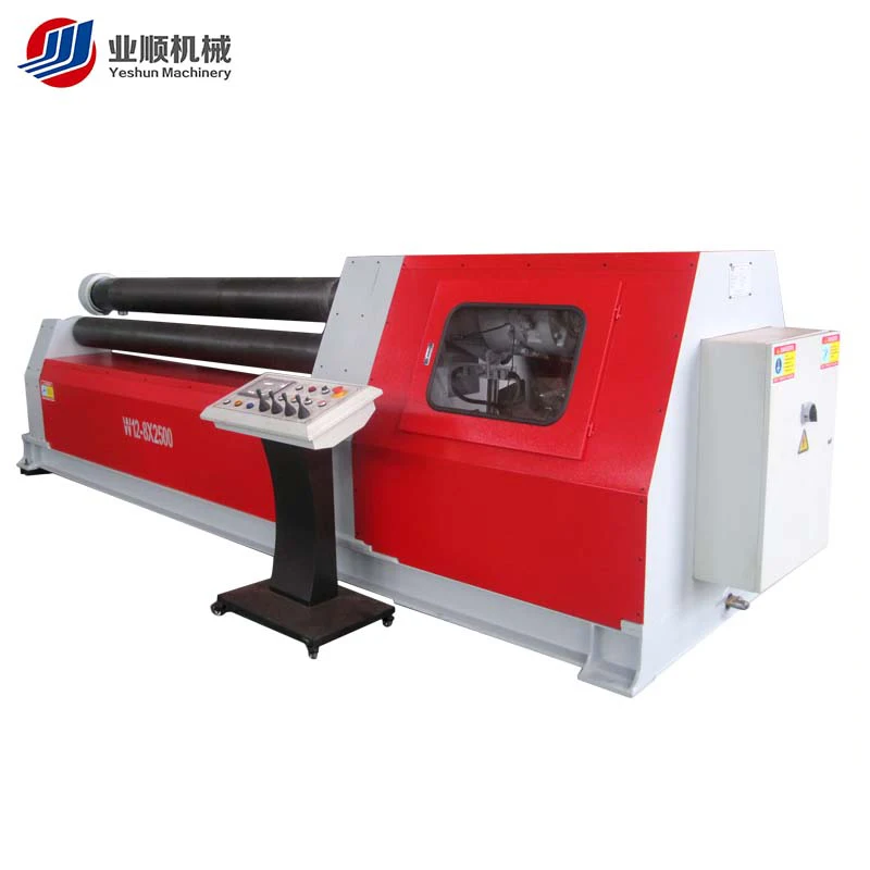 ЧПУ 4 ролика стали гибочная машина с двойной щепотку и трубы из нержавеющей стали станок