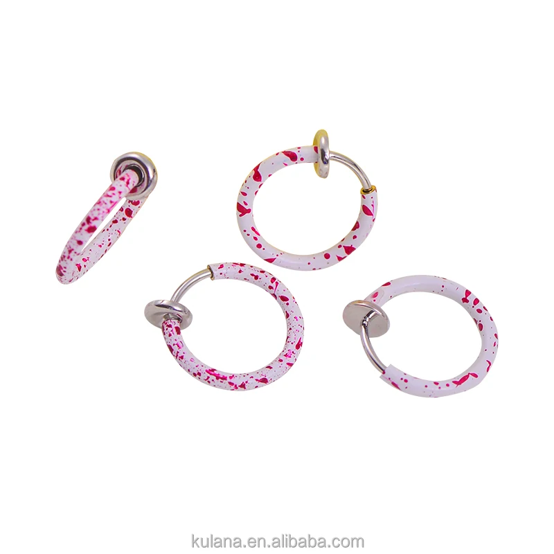 Custom Faux septum piercing india nose ring