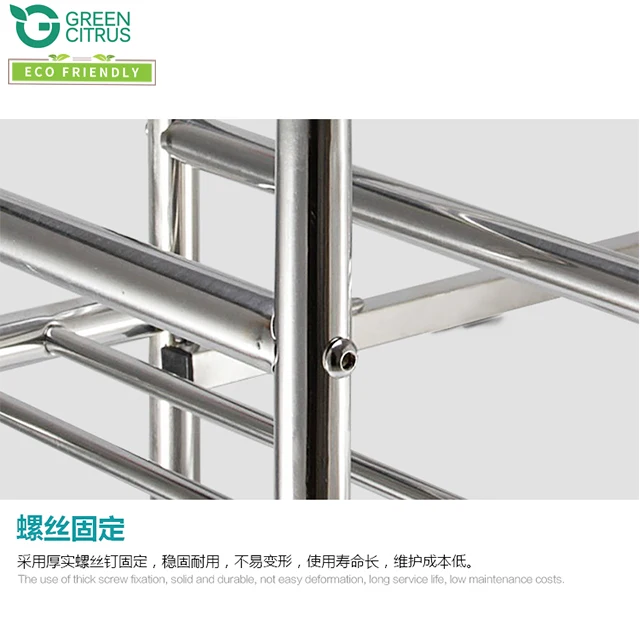 Stainless Steel Dish Collecting Cart Collecting Trolley for catering