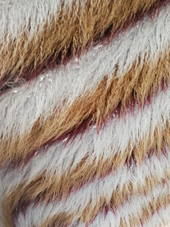 STABILE 2017 Hot selling monster faux fur fabric with factory price